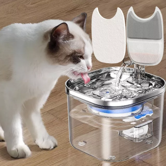 Drinking Pet Fountian Filter Filterate Cat Automatic Feeders  Dog