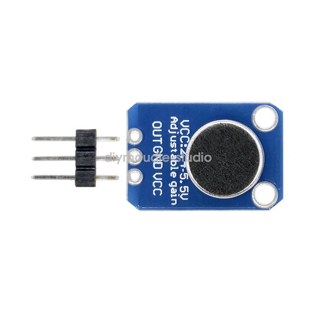 NEW 10PCS Electret Microphone Amplifier MAX4466 With Adjustable Gain For Arduino