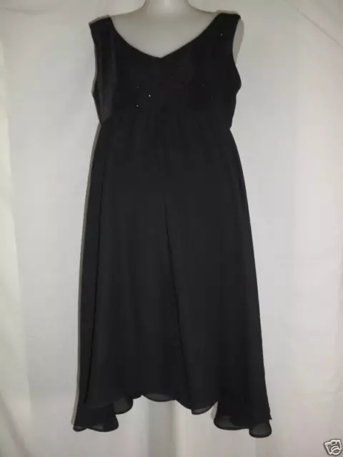 A Pea In The Pod Abs Allen Schwartz Maternity Special Occasion Dress Crystals M