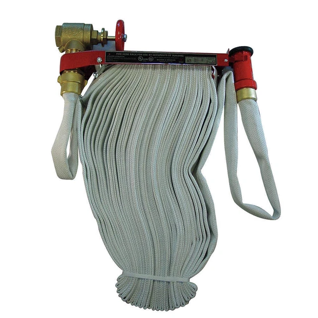 MOON AMERICAN 142-0501 Fire Hose Pin Rack,1-1/2" ID x 50 ft