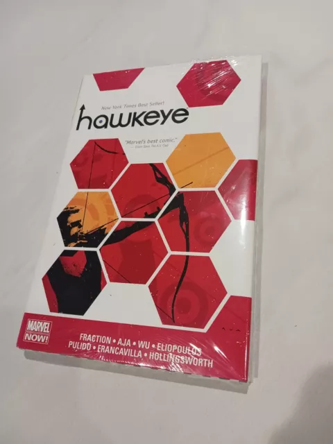Hawkeye Vol 2 by Fraction Hardcover Marvel Comics Sealed Deluxe oversized HC NEW