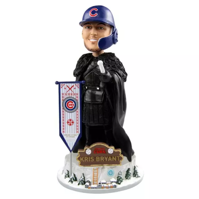 Kris Bryant Chicago Cubs Game of Thrones Night's Watch GOT Bobblehead MLB