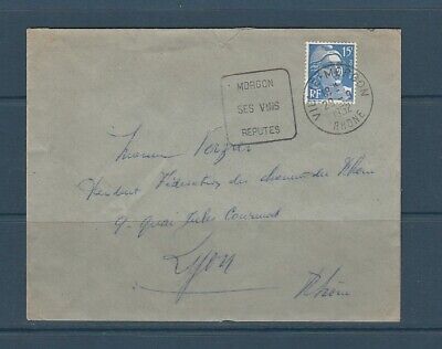 m/  enveloppe   avec num 125  seul sur lettre de St Claude Jura  1903 