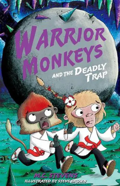 Warrior Monkeys and the Deadly Trap by MC Stevens (English) Paperback Book