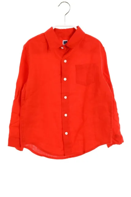 JANIE AND JACK shirt Linen 4 Years = 104 red