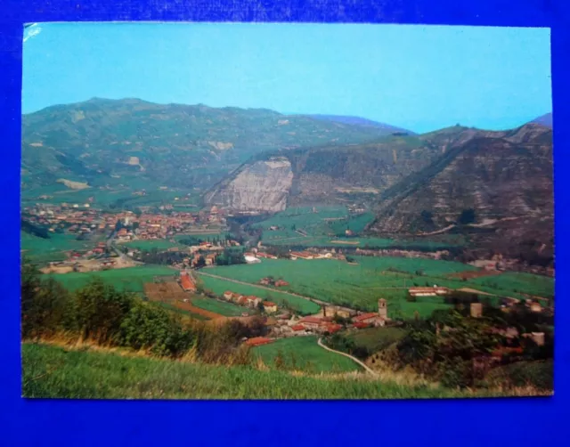 🔵 Cartolina Foto Galeata Panorama E Scorcio Del Borgo Di Pianetto Forlì Bella🤣