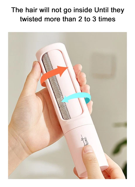 Pet Hair Lint Remover Sofa Cloth Lint Cleaning Brush Dog Cat Fur Roller Reusable 11