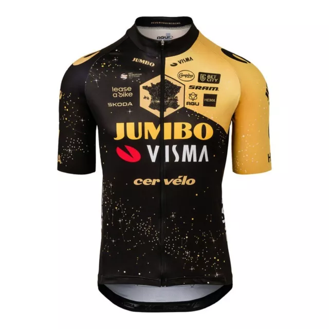 NEW 2023 JUMBO-VISMA Tour De France Special Edition Team Jersey by AGU