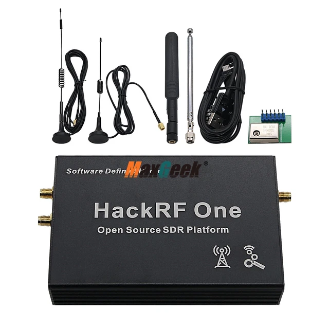 HackRF One R9 V1.7.x 1MHz-6GHz SDR Radio Platform GPS Simulator+Shell& Antennas