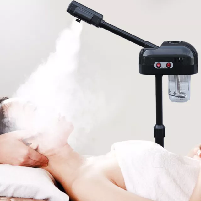 2in1 800W Facial Steamer Ozone Function Beauty Salon SPA Skin Care Equipment New