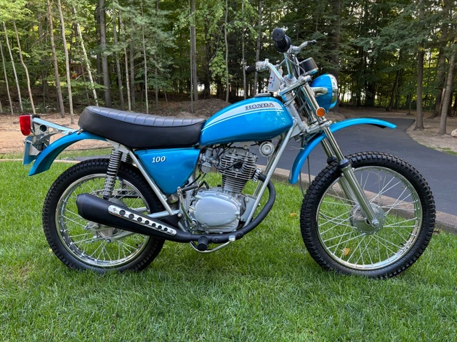 1971 HONDA SL100 Motosport