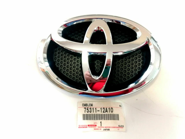 Genuine Toyota Front Grille Emblem For 2012-2018 Yaris Hatchback - 75311-12A10 - View #4
