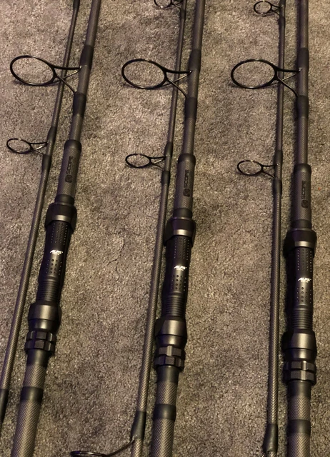 NASH SCOPE BLACK Ops 10ft Carp Rods x3 50mm's Ea