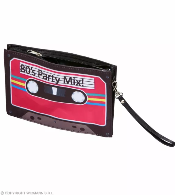 Handtasche 80er Jahre Kassette - Kulttasche 80ties - Clutch 80 er