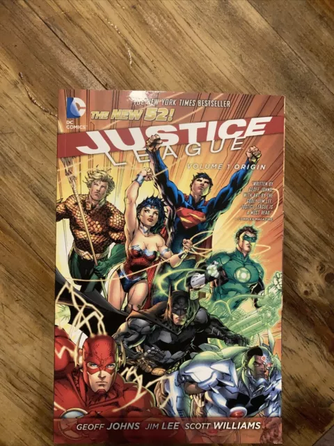Dc Comics New 52 Justice League Vol 1 Origin Graphic Novel Tpb 2012