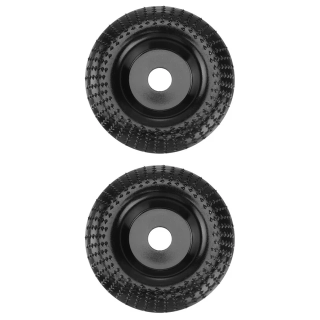 2x bucles ruedas de lijado madera disco tallado bucles ruedas de lijado