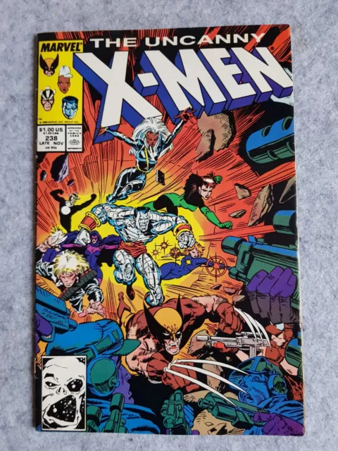 UNCANNY X-MEN  #238 VO High grade MARVEL COMICS Wolverine avengers thor hulk USA