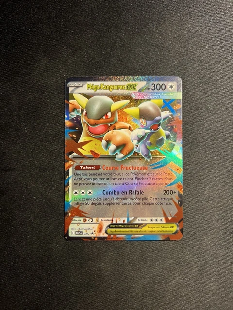 Coffret Pokémon Myboost X - Méga-Kangourex Ex 104/132 + 9 Cartes Supplémentaires - Cartes Françaises Officielles