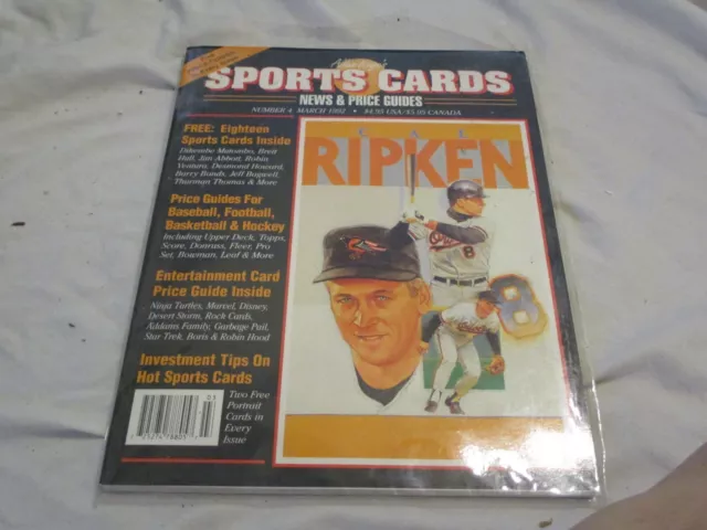Sportscards News And Price Guide March 1992 Cal Ripken