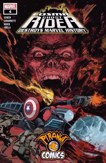 Cosmic Ghost Rider Destroys Marvel History #4 (Of 6) (2019) Vf/Nm Marvel