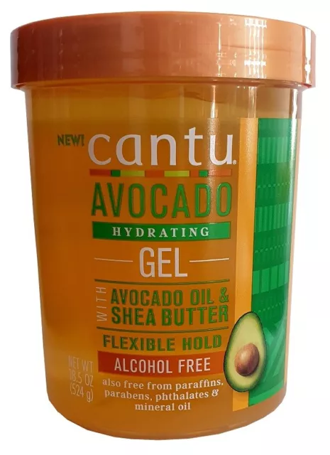 Cantu Avocado Hydrating GEL Avocado Oil & Shea Butter 524g