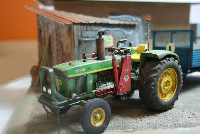 thumbnail image 2 of John Deere 3350 50 Series Tractor Cutaway Wall Poster - A3 Size Brochure Art 2 of 2