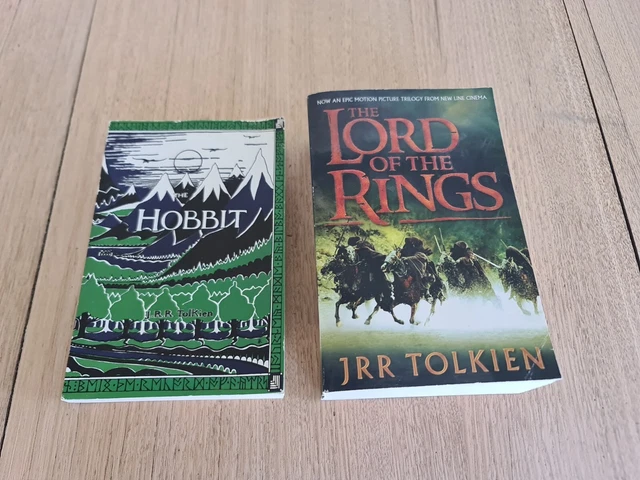 LOTR THE LORD Of The Rings and The Hobbit Novels 2 x Books Great
