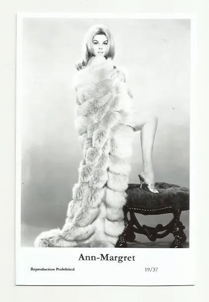 (Bx2) Ann Margret Photo Card (19/37) Filmstar  Pin Up Movie Glamor Movie Legend