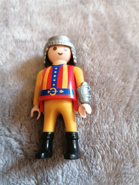 Lot Vintage Playmobil Chevaliers Médiévaux - Soldats De L'aigle (années 1974/75) - Occasion