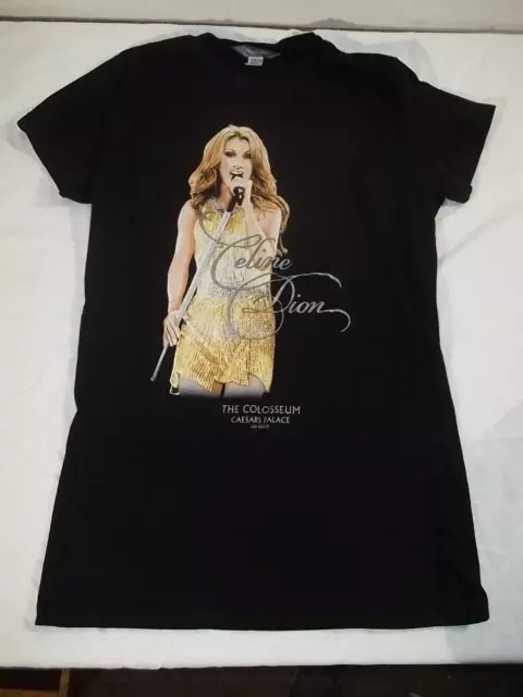 Women’s Celine Dion Cesar’s Palace Las Vegas Concert T-Shirt Size XL