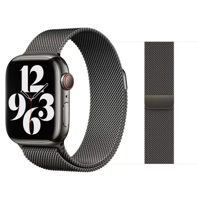 Apple Watch Strap IWatch Milanese Loop Magnetic Stainless Steel Band Series 9 7