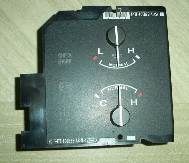 19921996 FORD F150 F250 F350 Bronco Temperature Gauge Oil Pressure