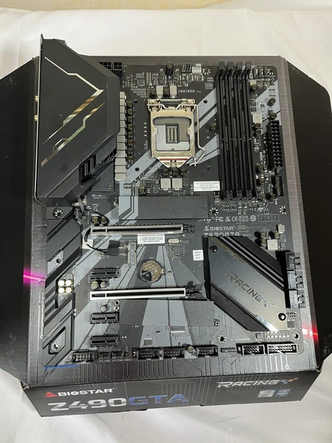 Carte mère ASRock Z490M Pro4 Intel Z490 LGA 1200 4xDDR4 128GB ATX