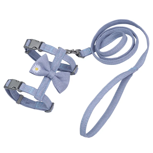 Imbracature gilet regolabile collare guinzaglio gatto cucciolo piccolo jogging