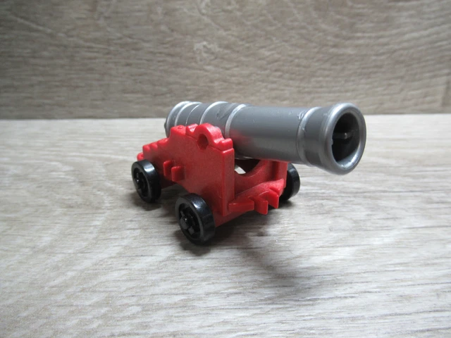 Boulet De Canon En Bois Playmobil - Accessoire Pour Bateau Pirate - Occasion Bon état