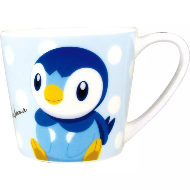 Nintendo Pokemon Japan Pocket Monster Piplup #393 Mug Cup Ceramic Gift Box NEW