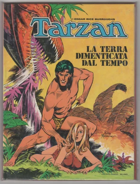 TARZAN GIGANTE ed. Cenisio 1974 Suppl.18 "La terra dimenticata dal tempo OTTIMO