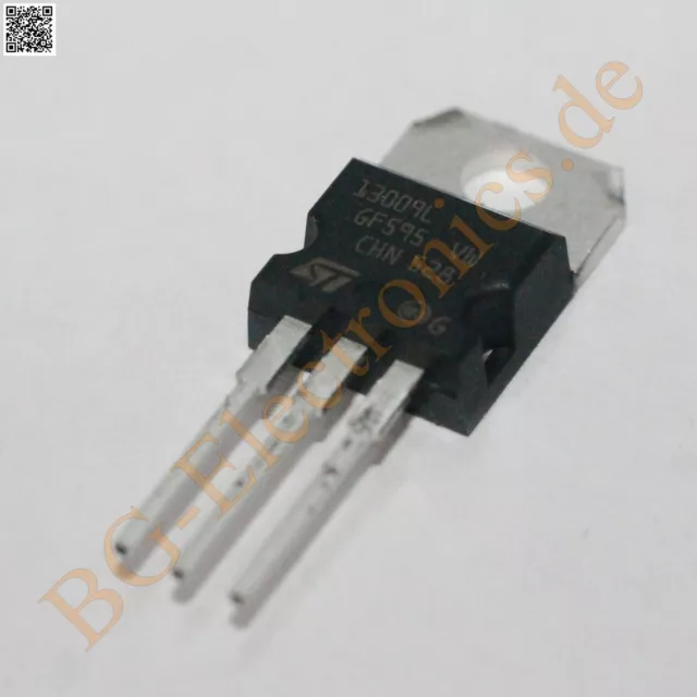 2 x ST13009L = MJE13009 = TE13009 NPN power transistor STM TO-220 2pcs