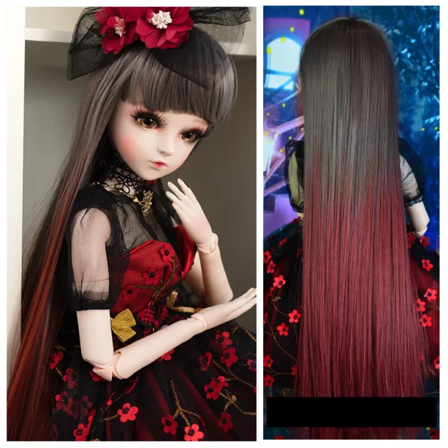 Hair Wigs Accessories for 60cm BJD Doll 1/3 Dolls Toy DIY Replaceable Toys Parts