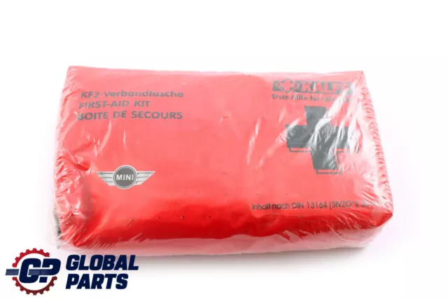 BMW Universal First Aid Emergency Medical Kit Pouch Rouge 7066648