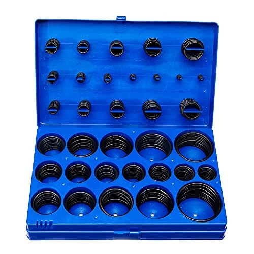 407 Pieces SAE Universal O-Ring Kit Set of 32 USA Standard Sizes Buna-N 70A R...