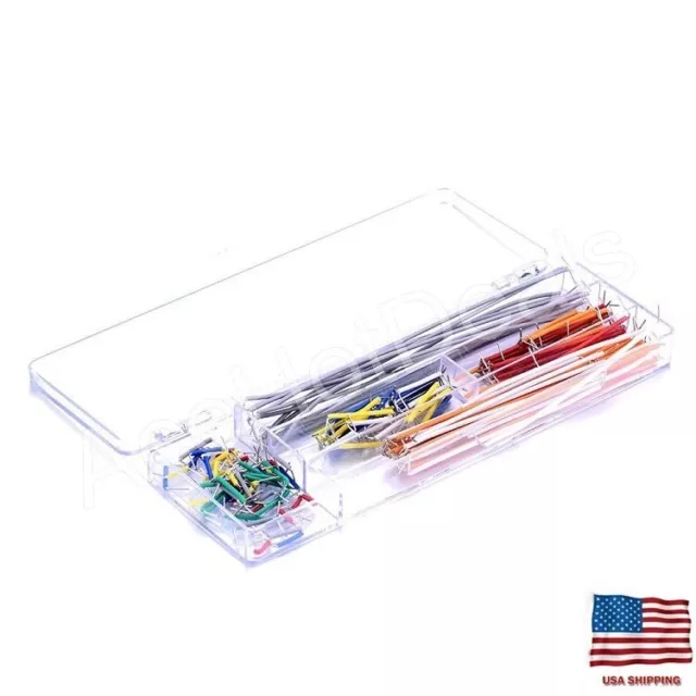 140Pcs U Shape Shield Solderless Breadboard Jumper Cable Wire Kit Arduino Shield
