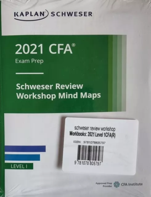 Kaplan schweser review workshop level1 2021 CFA(R)