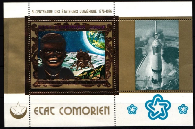 Comoros Block 67 Mint #JJ019