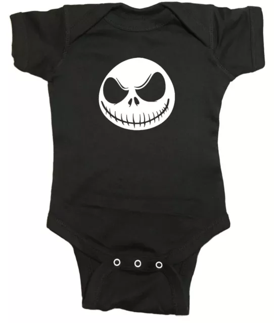 The Nightmare Before Christmas Halloween One Piece "Jack Skellington" Bodysuit