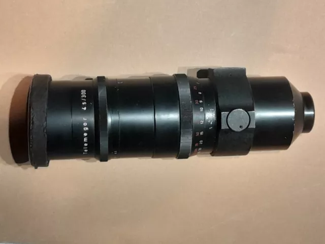 Meyer-Optik Görlitz Telemegor 4.5 300mm f4,5 monture à vis M42 20 lames