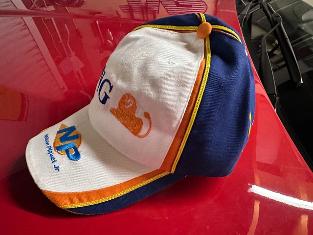 ING Renault F1 Team Team Issue 2008 Nelson Piquet Personal Driver Cap BRAND NEW