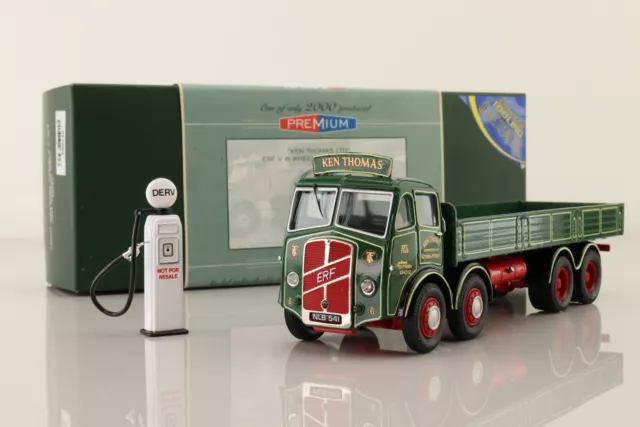Corgi 10103; ERF V; 8-Wheel Dropside; Ken Thomas Ltd; Very Good Boxed