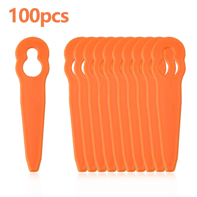 100PACK REPLACEMENT PLASTIC Blades For STIHL Polycut 2-2 Polycut 3-2 ...