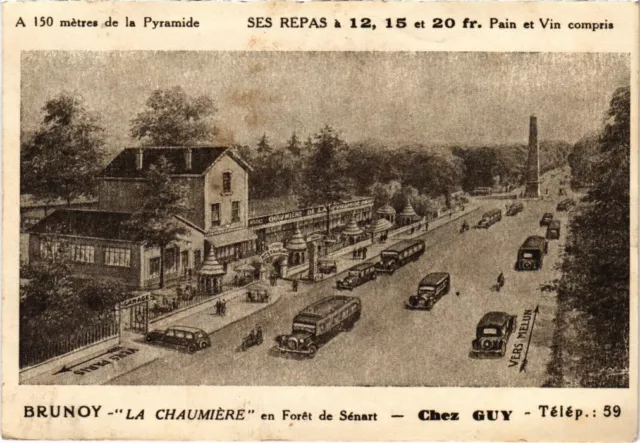 CPA Brunoy La Chaumiere en Foret by Senart FRANCE (1370510)